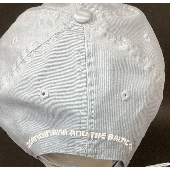 Dave Koz Cruize -Friends At Sea -Jazz -Powder Blue -Adjustable Hat - 100% Cotton - Picture 4 of 9